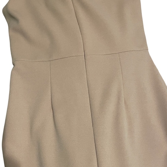 Betsy & Adam Sleeveless Ruffle Detail Dress Mauve Blush Size 8P - Picture 11 of 15